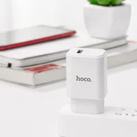 СЗУ Hoco C61A (1USB / 2.1A) Білий