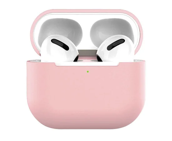 Силиконовый футляр для наушников AirPods 3 Розовый / Pink Sand