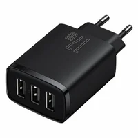 СЗУ Baseus Compact 17W (3USB) (CCXJ02) Черный