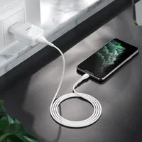 СЗУ HOCO N2 (1USB/2.1A) + USB - Lightning Белый