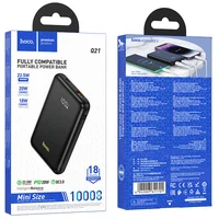 Портативное зарядное устройство Power Bank Hoco Q21 Great 22.5W+PD20W 10000 mAh Black