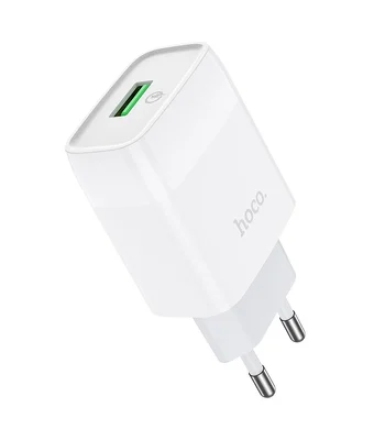 СЗУ Hoco C72Q QC3.0 (1USB / 2A) Білий