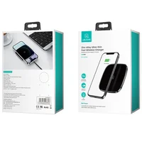 БЗУ Usams US-CD154 Fast Charge 15W (настольный) Черный