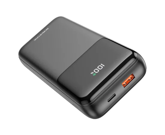Портативное зарядное устройство Power Bank BOROFONE BJ22A 22.5W+PD20W 20000 mAh Черный