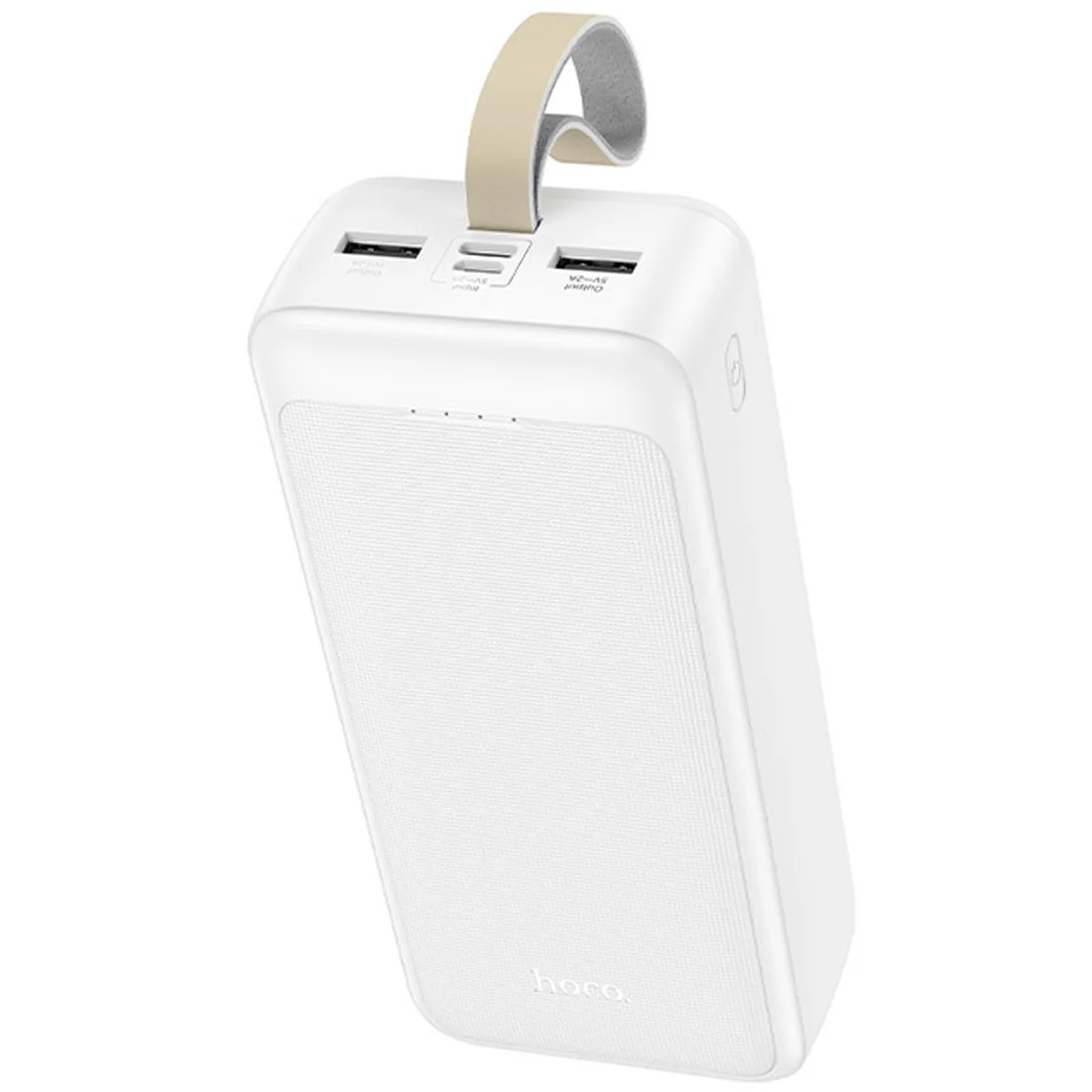 Портативное зарядное устройство Power Bank Hoco J111B Smart charge 30 000 mAh White