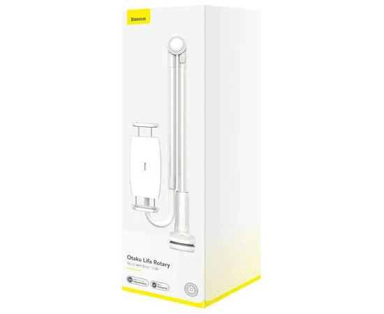 Регулируемая подставка для телефона/планшета Baseus Otaku Life Rotary Adjustment Lazy Pro (LUZQ) Silver