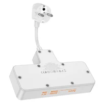 СЗУ Hoco AC12A Reise (PD30W/1C3A) +Socket Black