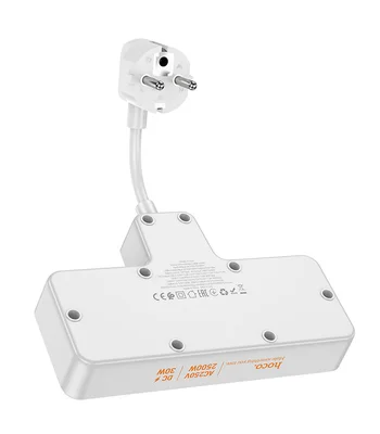 СЗУ Hoco AC12A Reise (PD30W/1C3A) +Socket Black