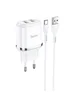 СЗУ Hoco N4 (2USB/2.4A) + Type-C Белый