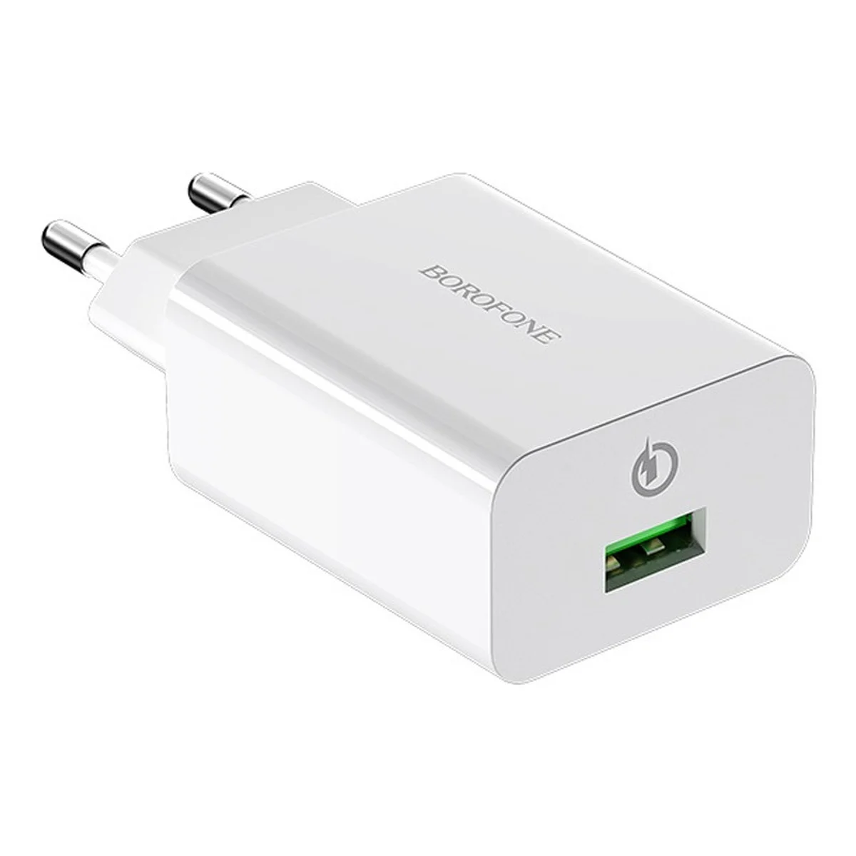 СЗУ Borofone BA21A Long journey QC3.0 (1USB/3A) Белый