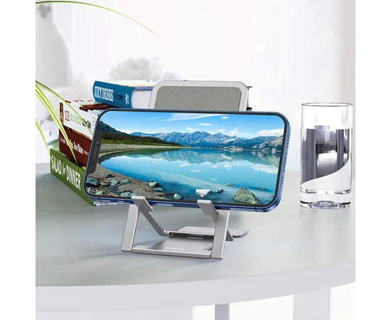 Держатель настольный Hoco PH43 Серебряный