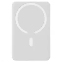 Портативное зарядное устройство Power Bank Baseus Magnetic Mini 20W c БЗУ 10000 mAh (PPCX070001) White