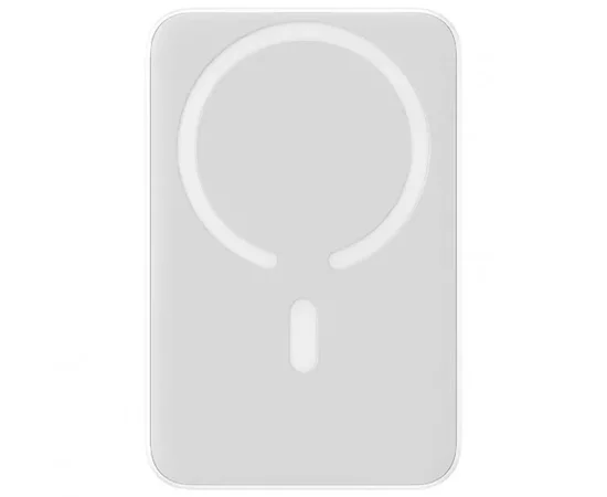 Портативное зарядное устройство Power Bank Baseus Magnetic Mini 20W c БЗУ 10000 mAh (PPCX070001) White