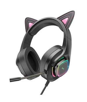 Стерео Навушники Hoco W107 Cute cat Phantom Cat