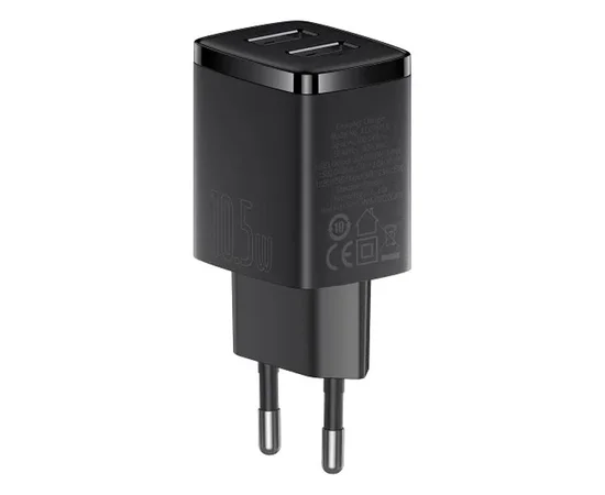 СЗУ Baseus Compact 10.5W (2USB) (CCXJ01) Черный