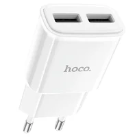 СЗУ Hoco C88A (2USB/2.4A) Білий