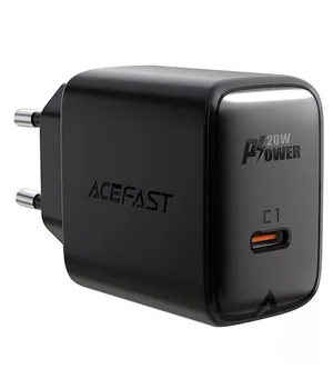 СЗУ Acefast A1 PD20W single USB-C Black