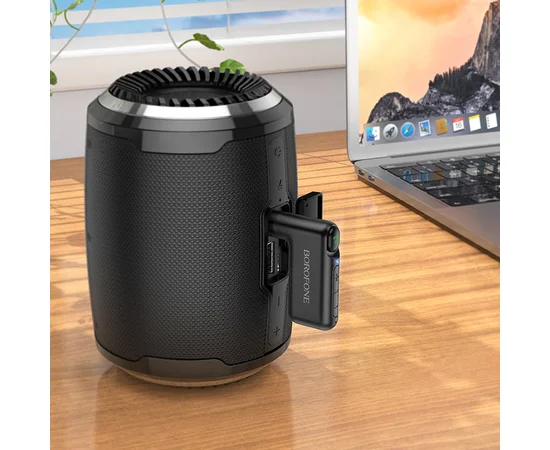 Bluetooth аудіо ресивер BOROFONE BC35 Чорний