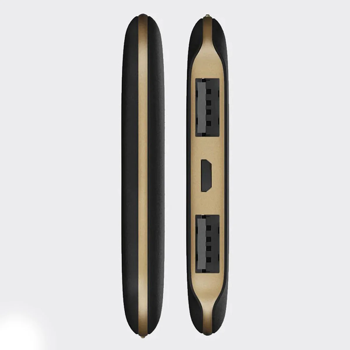 Портативное зарядное устройство Power Bank Grostek NRG pak 10000 mAh Black / Rose Gold