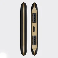 Портативное зарядное устройство Power Bank Grostek NRG pak 10000 mAh Black / Rose Gold