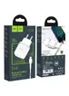 СЗУ Hoco N4 (2USB/2.4A) + Type-C Белый