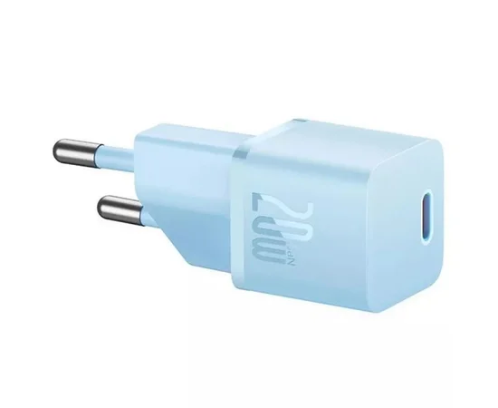 СЗУ Baseus GaN5 Fast Charger (mini) 1C 20W (CCGN05010) Blue