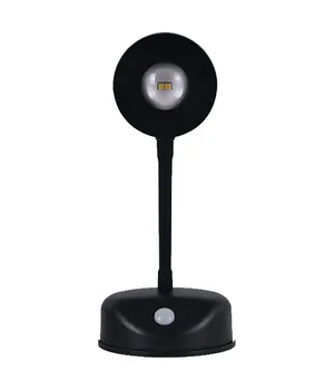 Настільна лампа LED із датчиком руху 3 colour light MZ-L2201 Black