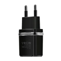 СЗУ Hoco C12 Charger + Cable Lightning 2.4A 2USB Черный