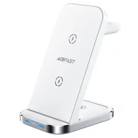 БЗУ Acefast E15 desktop 3-in-1 White
