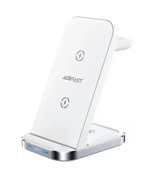 БЗУ Acefast E15 desktop 3-in-1 White БЗУ Acefast E15 desktop 3-in-1 White