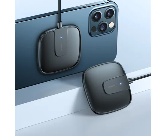 БЗУ Usams US-CD159 W1, 15W (магнитный) Черный