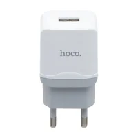 СЗУ Hoco C22A USB Charger 2.4A Белый
