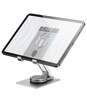 Подставка для планшетов WIWU ZM107 Desktop Rotation Stand  For Tablet up to 12.9 inch Silver