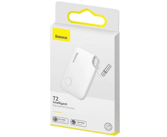 Трекер-брелок Baseus Intelligent T2 ropetype anti-loss device (ZLFDQT2-0) White