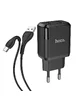 СЗУ HOCO N7 (2USB/2,1A) + USB - Type-C Черный