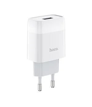 СЗУ Hoco C72A (1USB / 2.1A) Білий