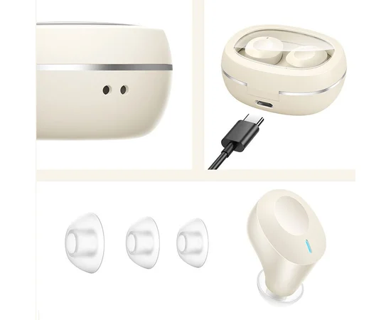 Беспроводные TWS наушники Hoco EQ3 Smart Milky White