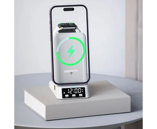 БЗУ + часы А60 4in1 25W White