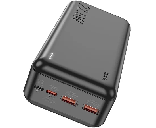 Портативное зарядное устройство Power Bank Hoco J101B Astute 22.5W 30000 mAh Черный