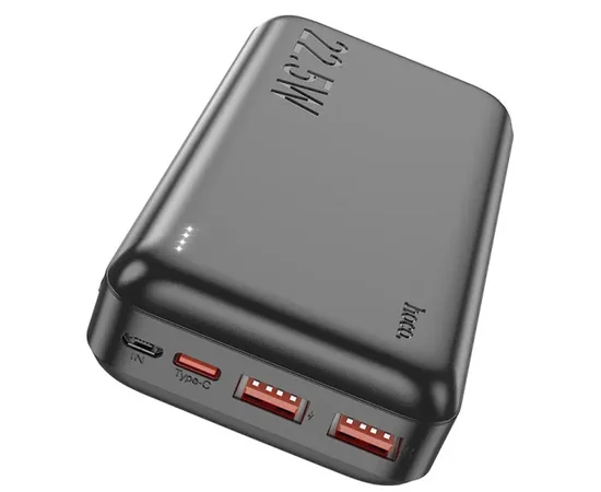 Портативное зарядное устройство Power Bank Hoco J101A Astute 22.5W 20000 mAh Black