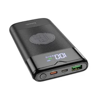 Портативное зарядное устройство Power Bank Hoco J63 "Velocity" PD+QC3.0 с БЗУ 10000 mAh Черный