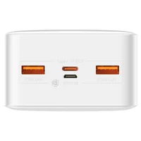 Портативное зарядное устройство Baseus Bipow Overseas 20W 30000mAh (PPBD050402) Белый