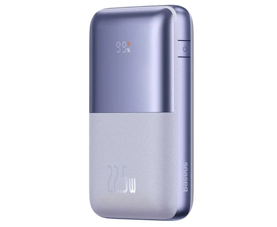 Портативное зарядное устройство Baseus Bipow Pro Digital Display 22.5W 20000 mAh (PPBD03000) Purple