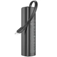 Портативное зарядное устройство Power Bank Hoco J113 Energy-bar Lightning 5000 mAh Black