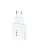 СЗУ USAMS US-CC090 T24 2.1A Dual USB Travel Charger （EU） Белый