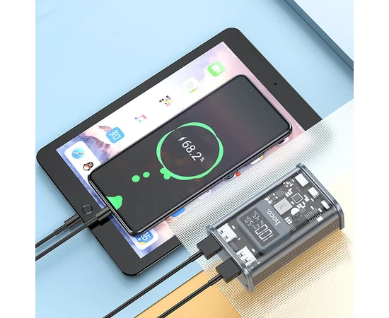 Портативное зарядное устройство Power Bank Hoco J105 Discovery Edition 22.5W 10000 mAh Gray