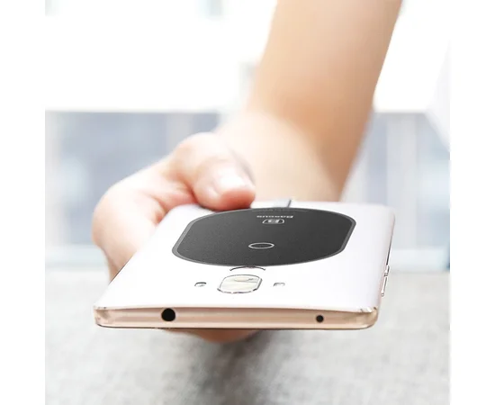 Беспроводное зарядное устройство Baseus Microfiber Receiver (For Type-C) Черный