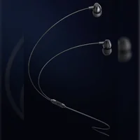 Наушники Usams US-SJ594 EP-47 с микрофоном (3.5mm/1.2m) Black