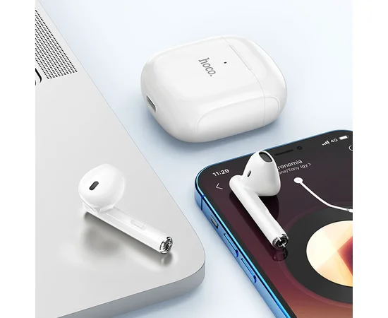 Бездротові навушники TWS Hoco EW19 Plus White