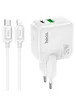 СЗУ Hoco C111A PD 30W+QC3.0 Type-C to Lightning White